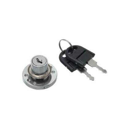 Cerradura de cajon base redonda