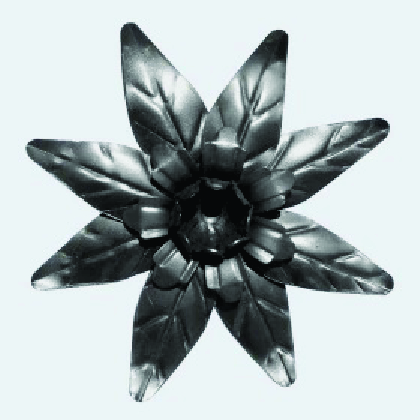 Flor 8 petalos rococó